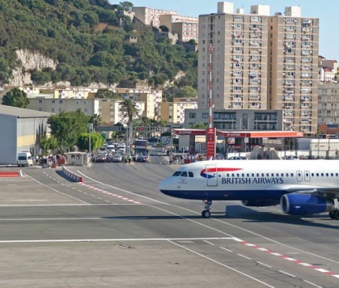 Gibraltar Airport British Airways e