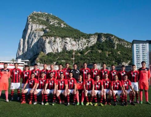 Gibraltar football Lincoln red imps e