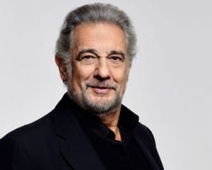 Award-winning tenor and baritone Placido Domingo