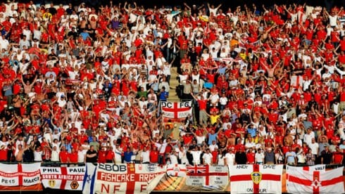 England fans