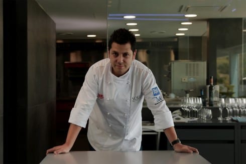 DIEGO GALLEGOS EL CHEF DEL CAVIAR SOLLO RESTAURANTE RESERVA DEL HIGUERON