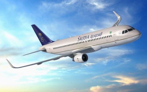 A Sharklet Saudi Arabian Airlines   e