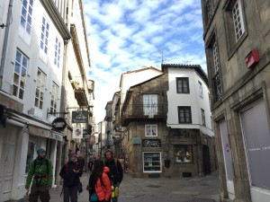 PRETTY: Santiago's old town is perfect for a stroll