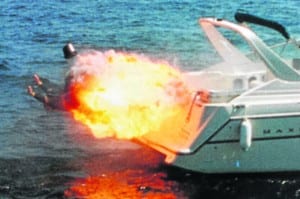 Stuntman Peter Wicke