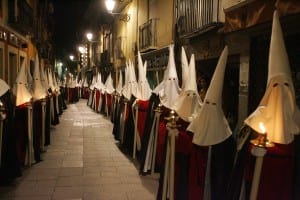 PROCESSION: Hooded Nazarenos 