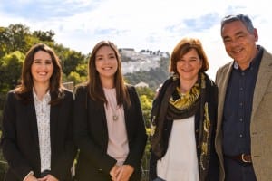 TEAM: (From left) Aurelia Perez Romo, Luna Lane Notario, Anita Schmidt and Oscar Ernstsen