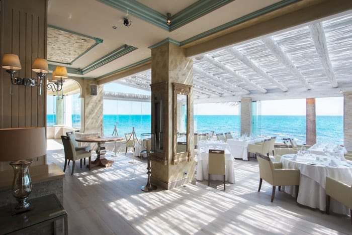 Beautiful Beachfront Dining at The Costa del Sols Finest Restaurant