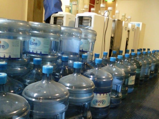 Bottled water e