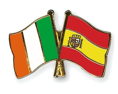 irish in spain