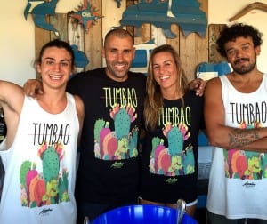 VIBES: Some of the staff at Tumbao 