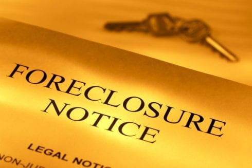 foreclosure notice e