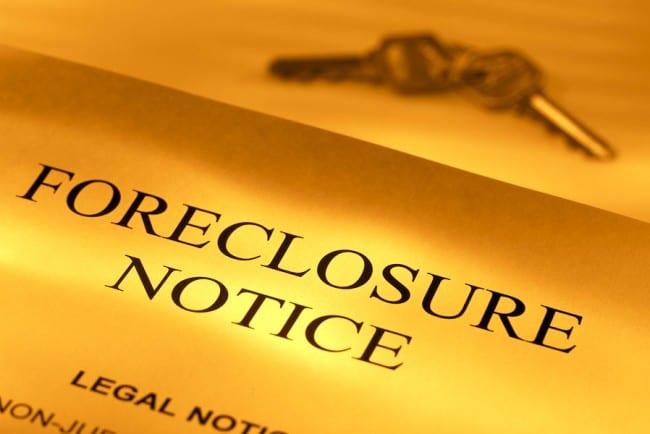 foreclosure notice e