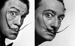 Sandro Miller, Philippe Halsman Salvador Dalí (1954), 2014 1.jpg 2