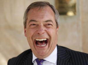 Under fire: Nigel Farage