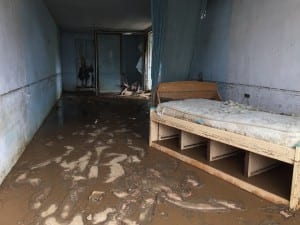 A Fuengirola home destroyed by the recent Costa del Sol floods