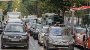 Traffic in Granada 