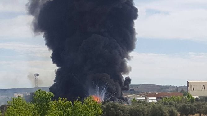 Arganda del Rey explosion