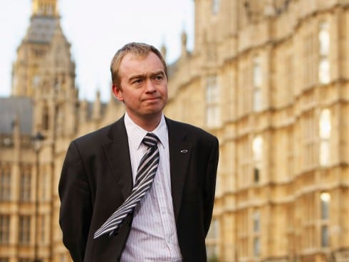 Tim Farron hop