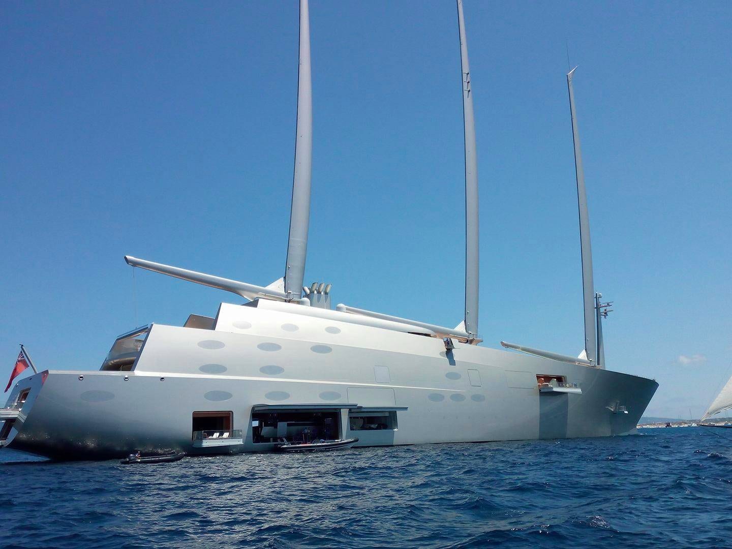 Sailing yacht A