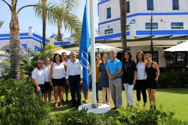 estepona port blue flag e