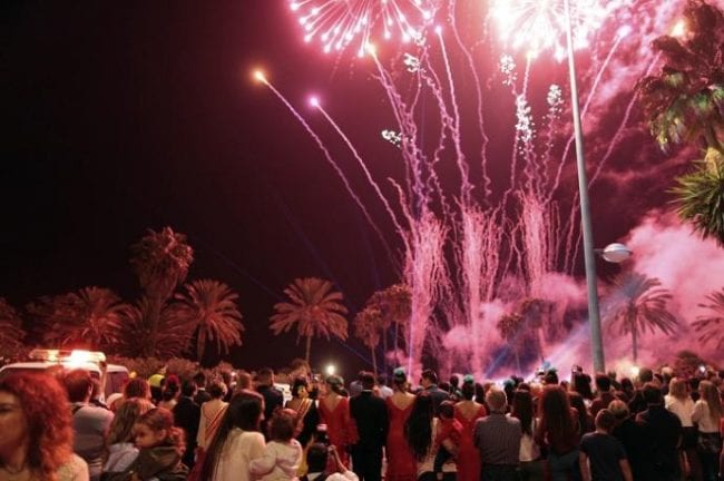 fuegos artificiales san pedro e