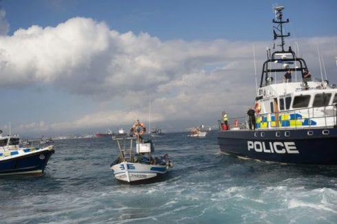 Gibraltar fishing boats spainish  e