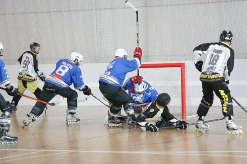 roller hockey e