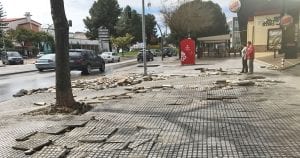 Avenida de Arcos Efectos Borrasca Félix Jerez