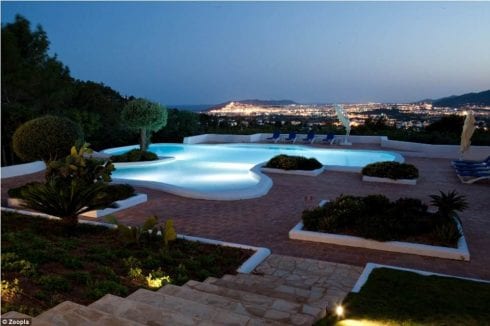 Ibiza top spain property view