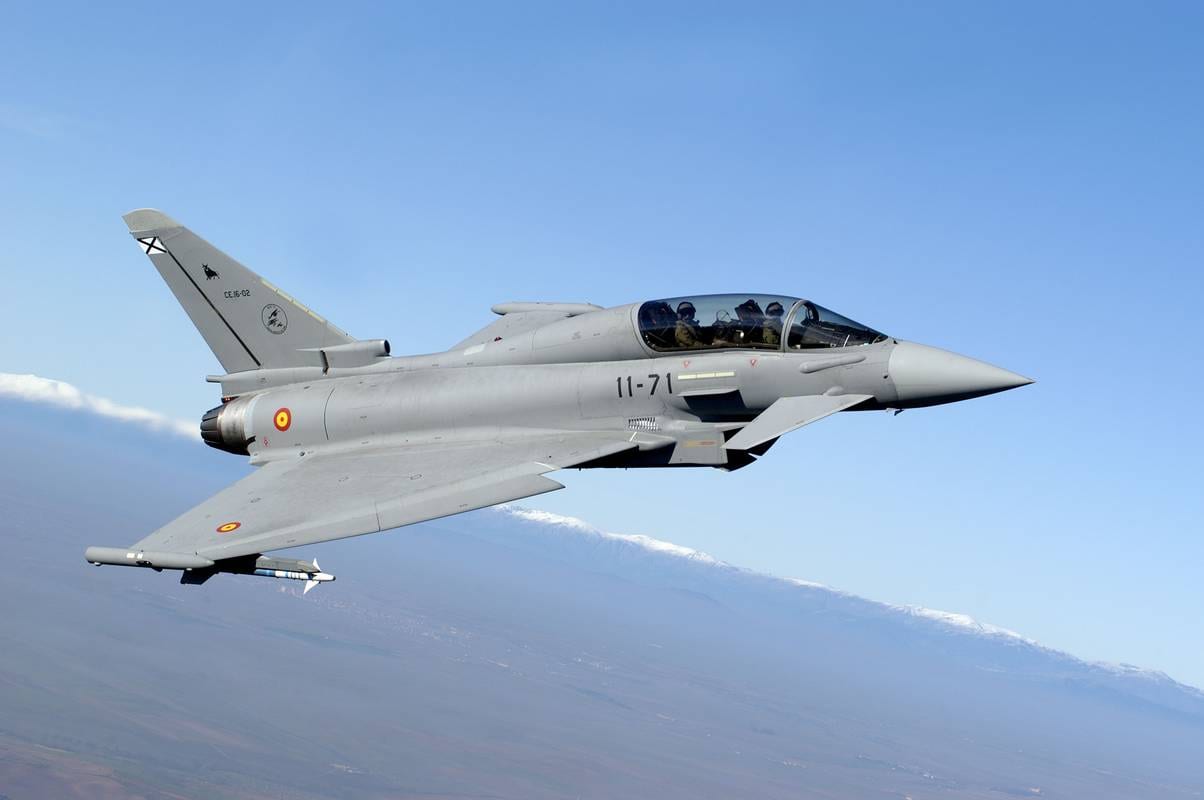 spanish typhoon jet