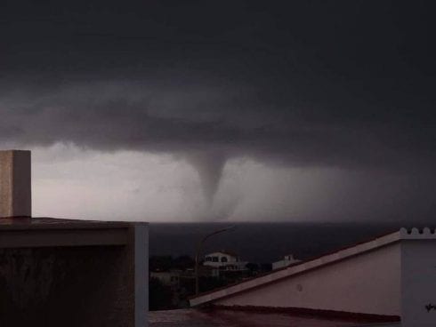Menorca tornado