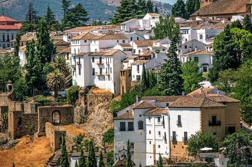 ronda white houses spain jenny rainbow