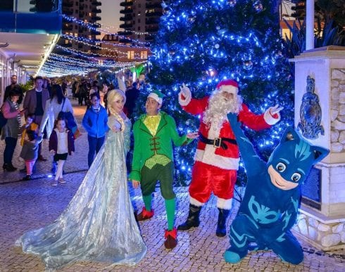 Ocean village santa grotto