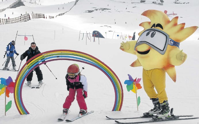 Family friendly skiing for all ages in the Sierra Nevada