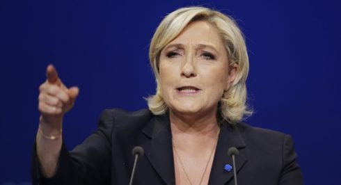 France's Marine Le Pen was one of the first to congratulate Vox on their victory