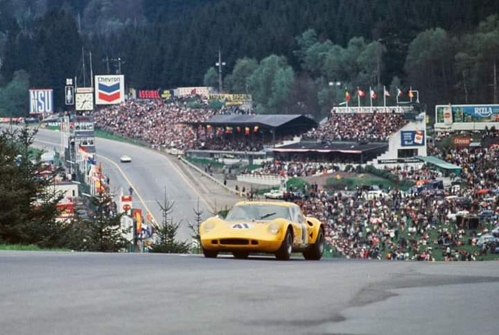 Giles Dad At Spa In 1969