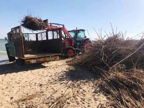 Truck On Guardamar Beach From Their Prensa Oficina