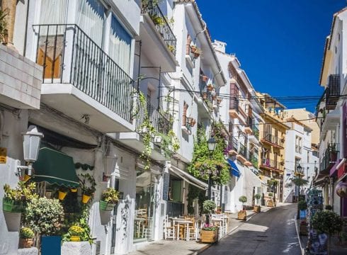 Street At Night In Marbella Old Town Malaga Andalucia 3