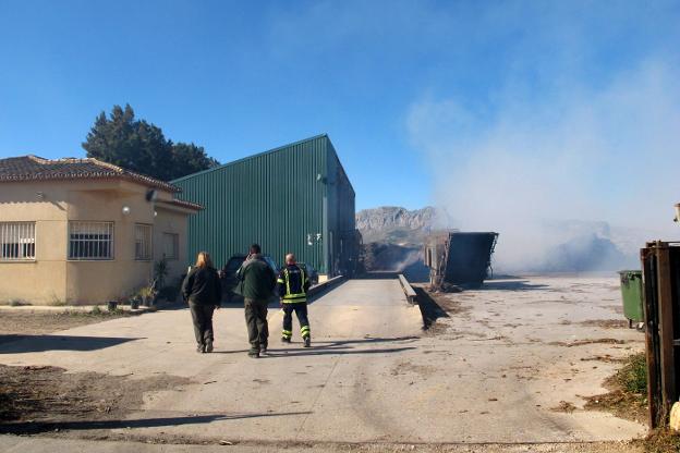 Denia Recycling Plant On Fire Again