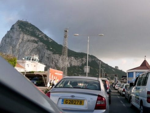 Gibraltar   Waiting For The Airplane To Leave The Runaway