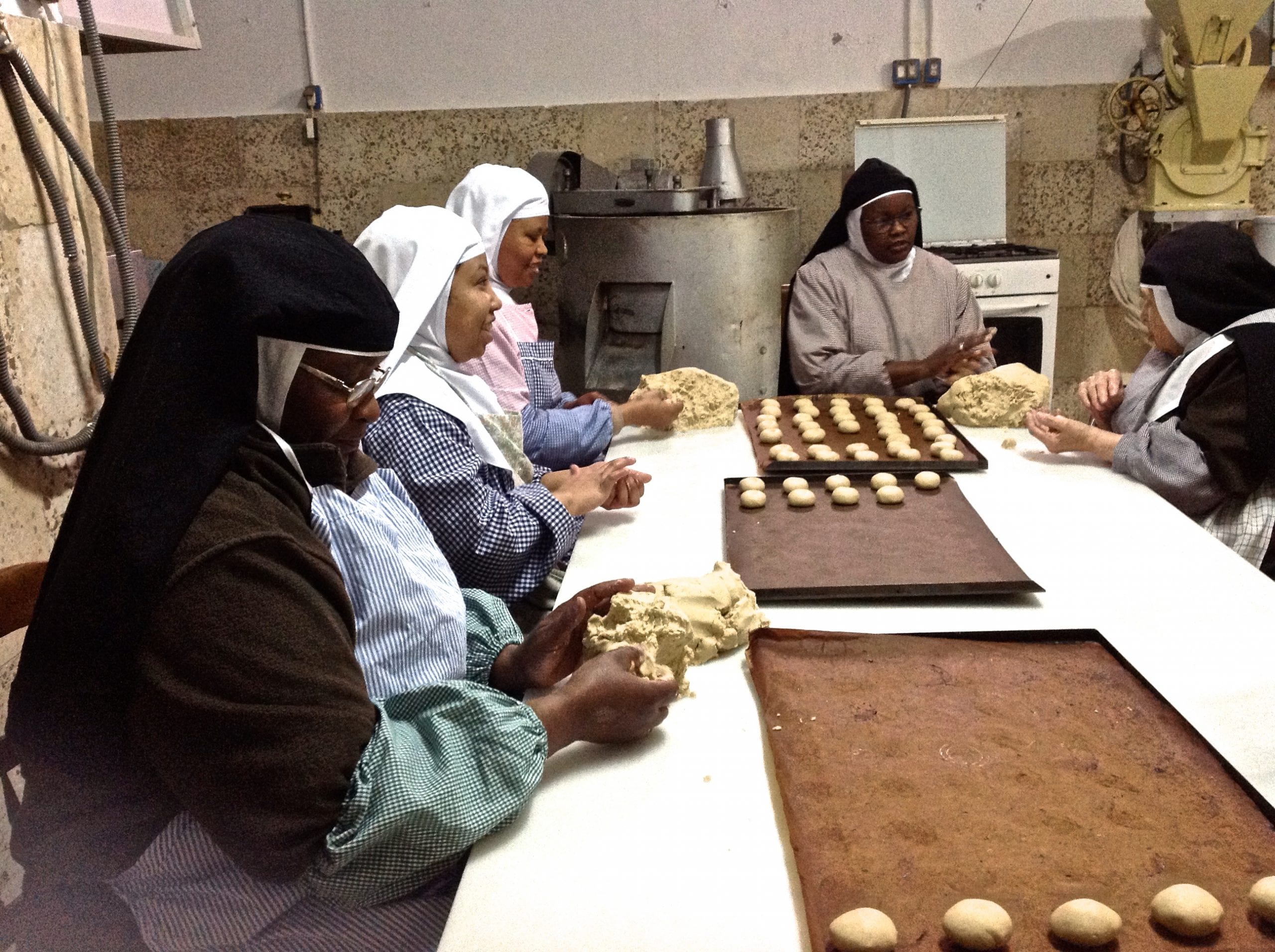 Nuns At Work 2  Photo    Karethe Linaae