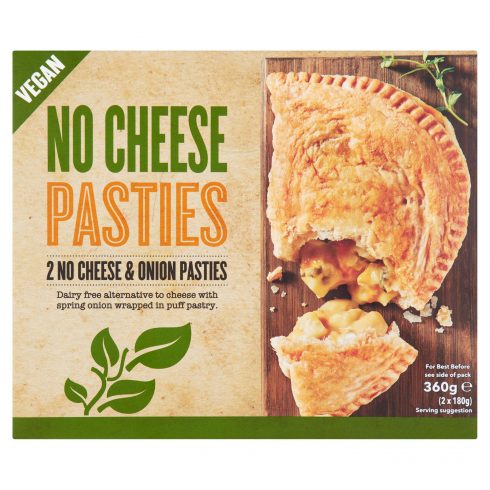 No Cheese Pasty Contains Milk