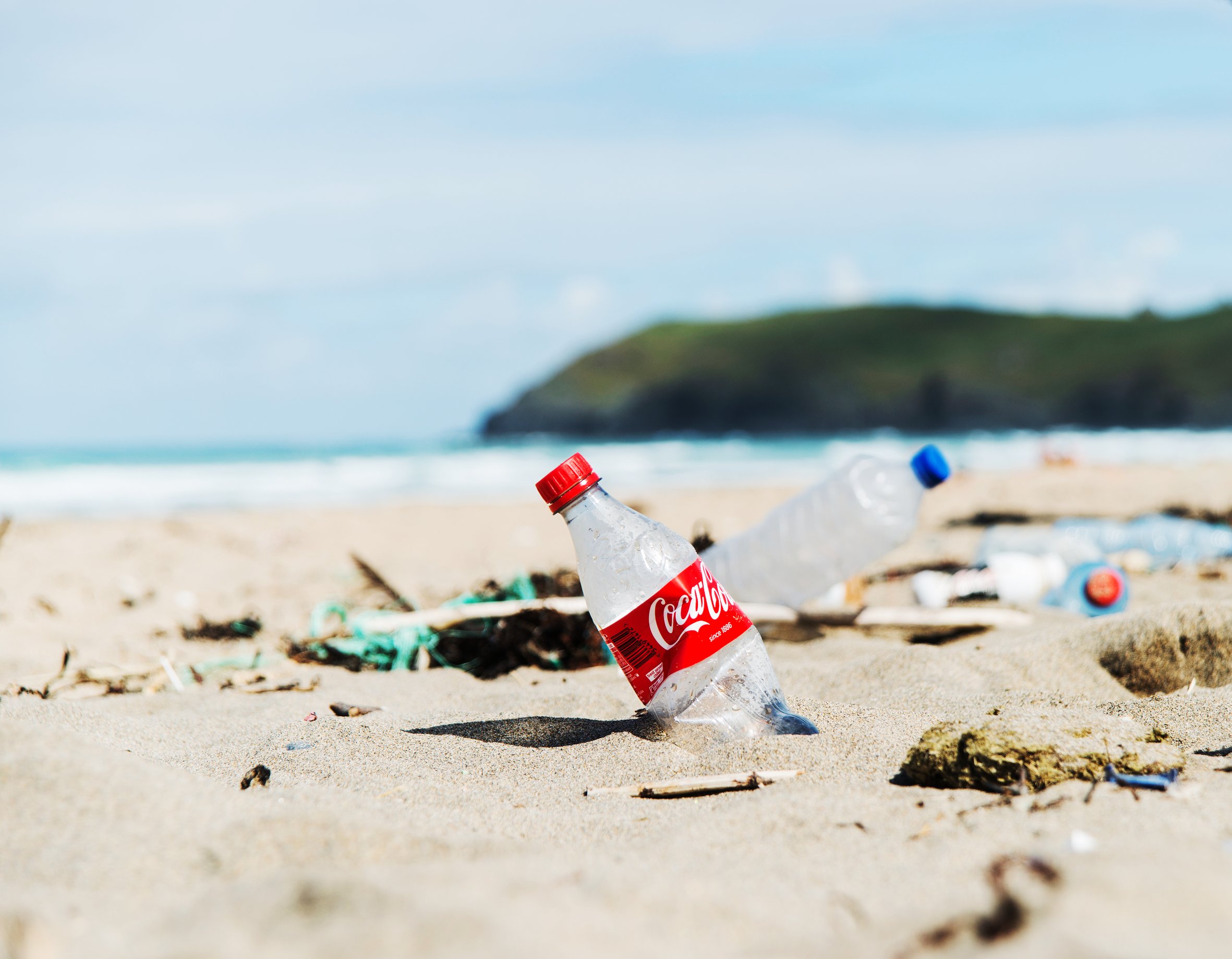 Bottle On Beach