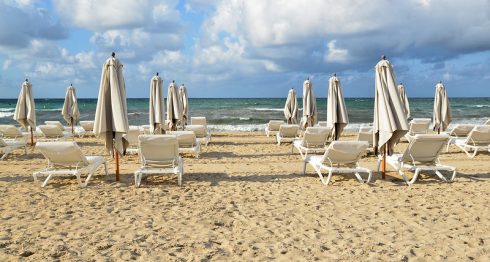 Mallorca empty beach