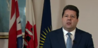 Negotiators are ‘within touching distance of historic treaty’ over Gibraltar’s post-Brexit future, insists Chief Minister Fabian Picardo Picardo Unlock Speech