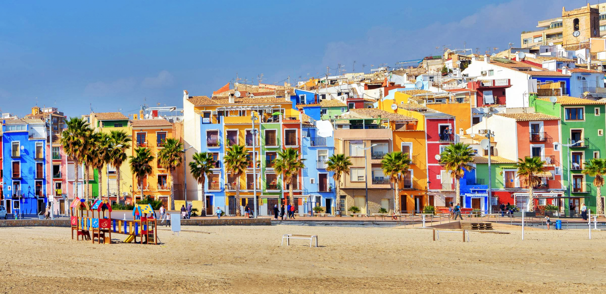 Mustvisit Seaside gem near Alicante known for its multicoloured