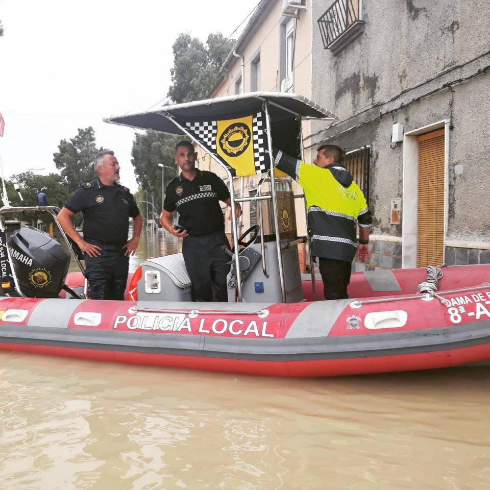 Policia Local In Dolores To Be Given Medals For Gota Fria Service