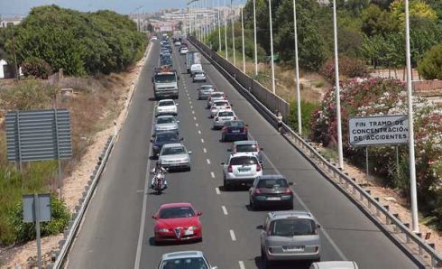 New Call To Scrap Motorway Tolls To Stop Traffic Jams On Notorious Highway On Spain  S Costa Blanca