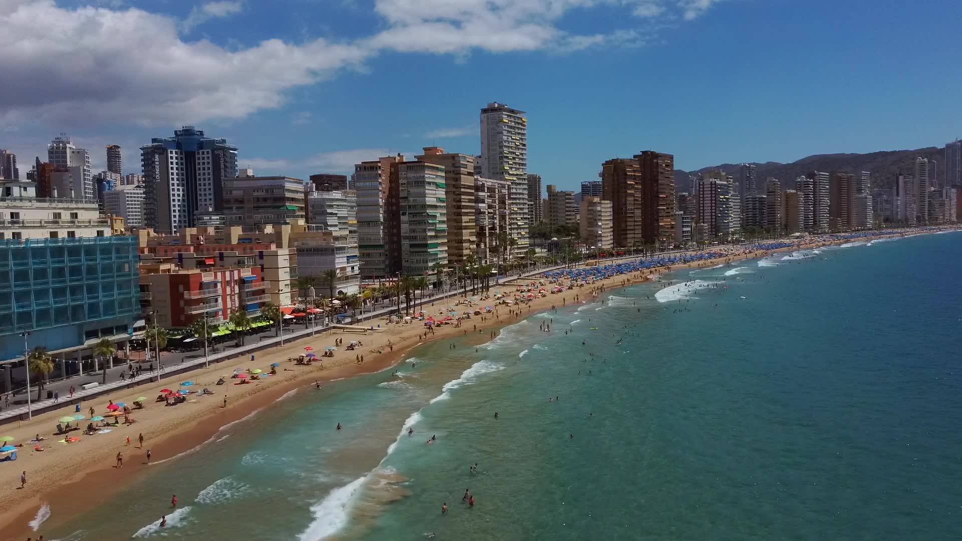 Benidorm has a COVID-19 infection rate that's three times higher than Spain's national average