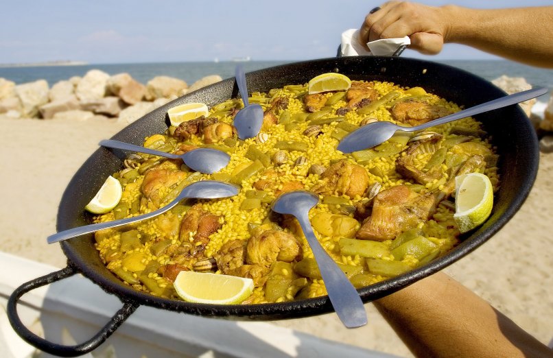 Food And Drink Making The Perfect Paella